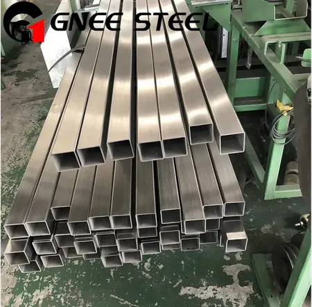 Hastelloy B sømløse firkantede rør